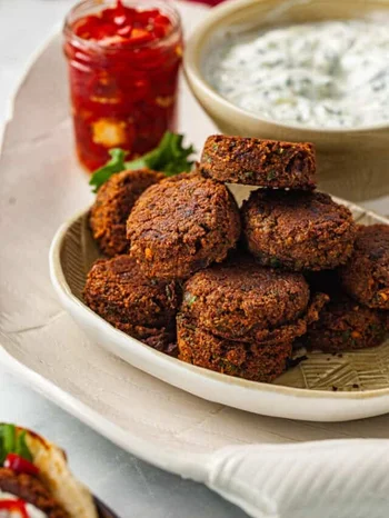 Red Lentil Koftas (Vegan Kofte Balls)