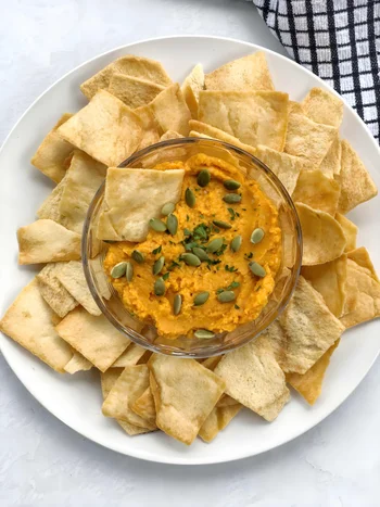Pumpkin Spice Hummus