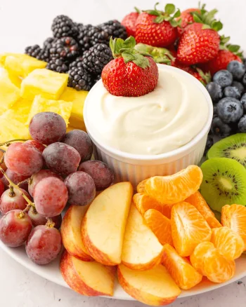 Marshmallow Fluff Fruit Dip
