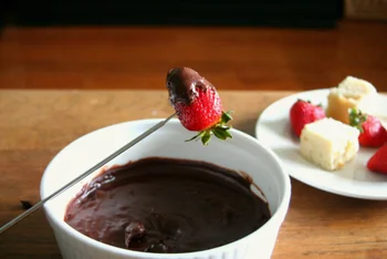 Chocolate Fondue For 2 (Or More!)