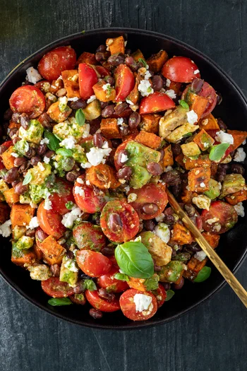 Mexican-inspired Sweet Potato Salad