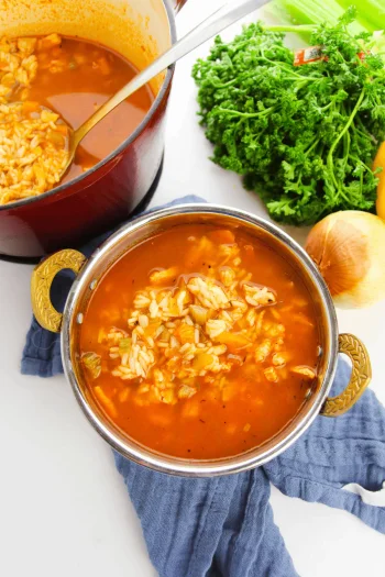 Cajun Chicken Rice Soup
