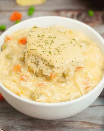 Easy Crock Pot Chicken and Dumplings