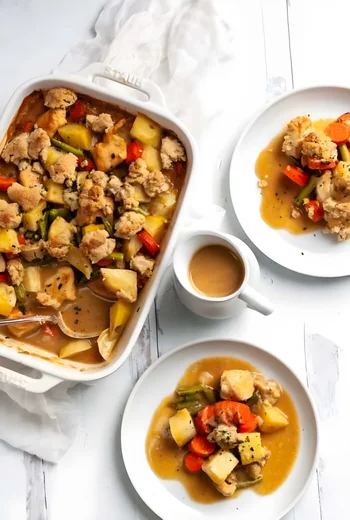 Chicken Pot Pie Casserole