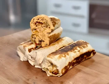 XL Half Chicken Half Steak Chipotle Burrito Meal Prep