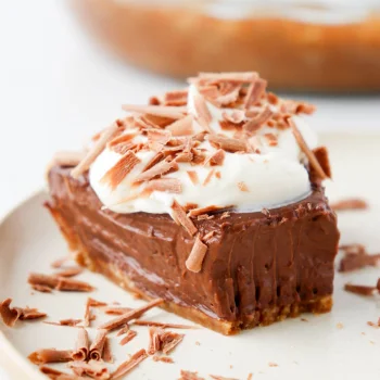 Dark Chocolate Cream Pie