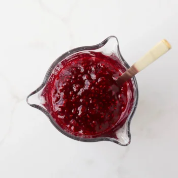 2-Ingredient Raspberry Sauce