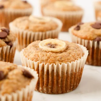 Whole Wheat Banana Muffins