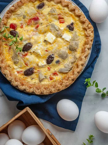 Artichoke Quiche