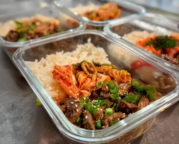 High Protein Low Cal Korean BBQ Meal Prep