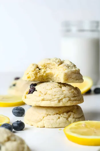Lemon Blueberry Cookies