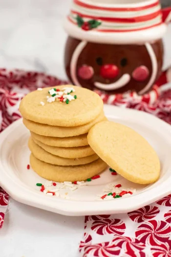 No Spread Sugar Cookies