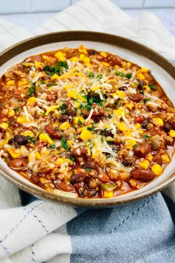 Slow Cooker Taco Chili