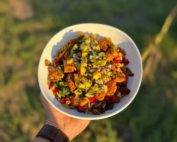 Costa Rica-Inspired High Protein Chicken Bowl