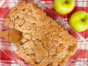 Apple Crisp Without Oats