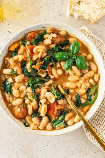 Tuscan-Style Parmesan White Beans