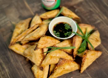 High-Protein Low-Calorie Crab Rangoons