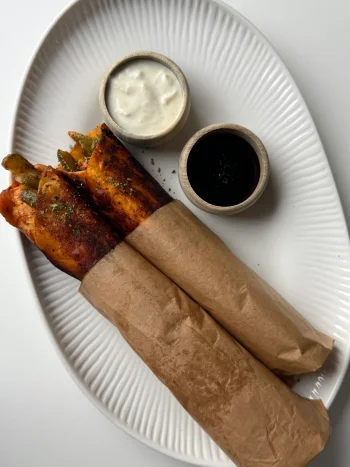 Viral Crunchy Chicken Shawarma