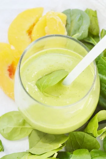 Peach Green Smoothie