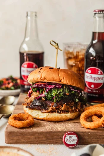 Dr. Pepper Pulled Pork in the Smoker, Oven, or Slow Cooker