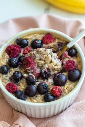 Single Serve Protein Baked Oats