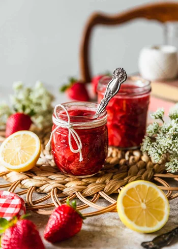Easy Strawberry Compote & Coulis