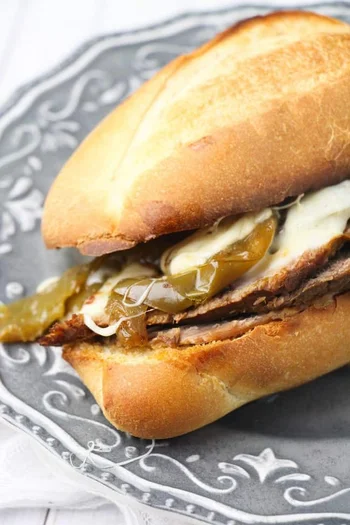 Instant Pot Philly Cheesesteak Sandwiches
