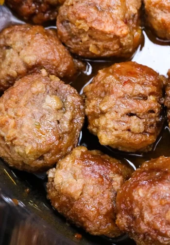 Easy Instant Pot Orange Glazed BBQ Meatballs