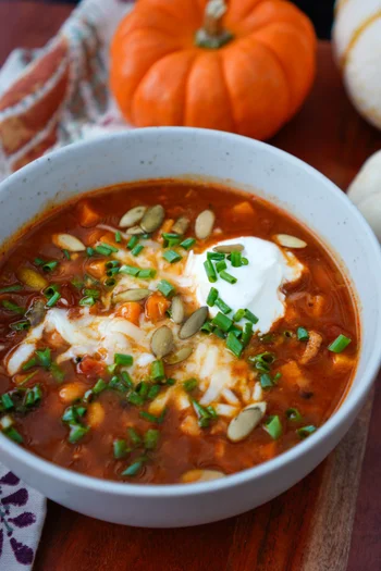 Pumpkin Turkey Chili
