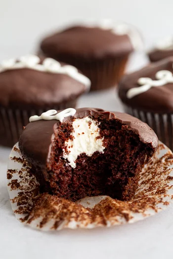 Vegan Hostess Cupcakes