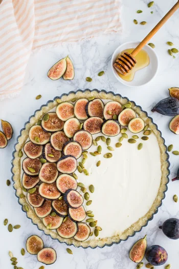 No Bake Fig Pie
