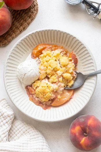 Fresh Peach Cobbler