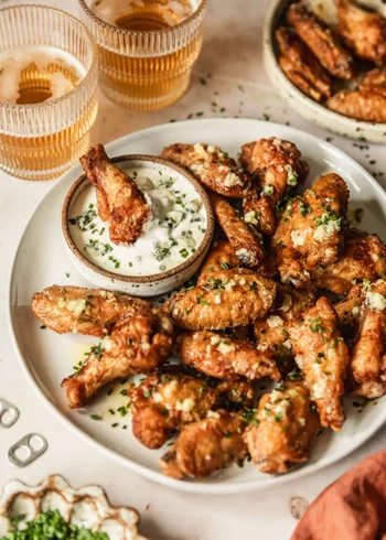  Garlic Butter Chicken Wings