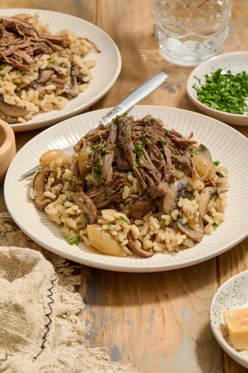 Beef Short Rib Risotto
