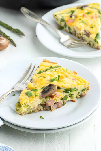 Ham and Cheese Frittata