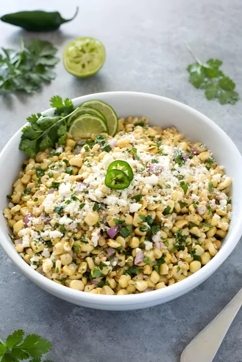 Grilled Mexican Corn Salad
