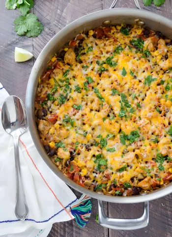 One Pot Mexican Rice Casserole