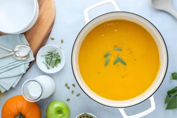 Roasted Pumpkin Apple Soup