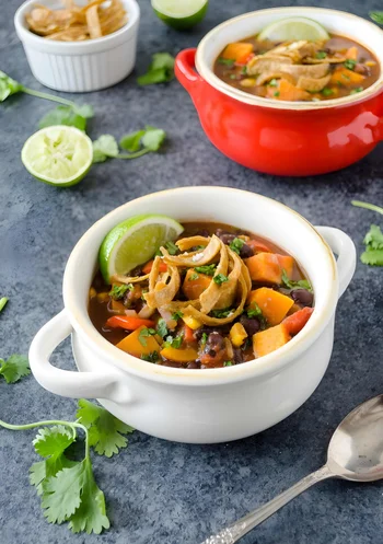 Vegetarian Tortilla Soup