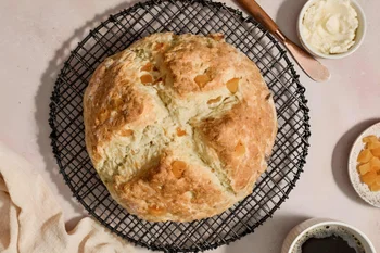 Irish Soda Bread with Apricots and Orange Zest