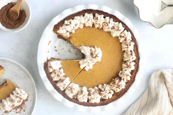 Pumpkin Cheesecake Pie