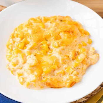Cheesy Velveeta Corn Casserole
