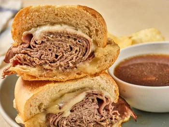5 Minute French Dip Sandwiches