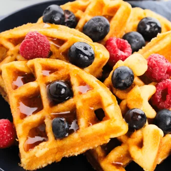 Cake Mix Waffles