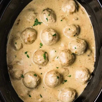Crockpot Swedish Meatballs