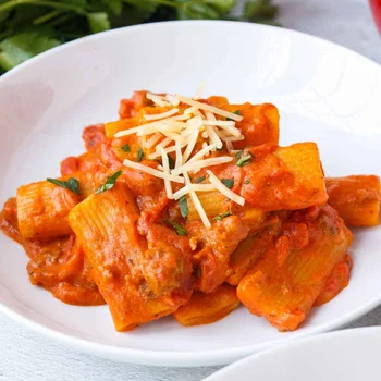 One Pot Italian Sausage Rigatoni