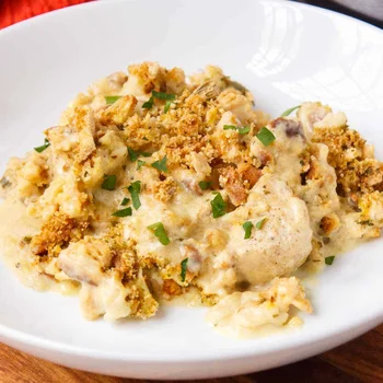 Instant Pot Chicken Casserole with Stuffing