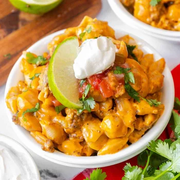 Velveeta Shells and Cheese Taco Mac