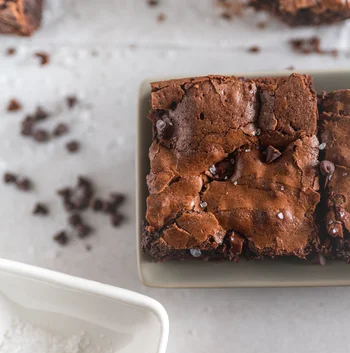 Crackly-Top Fudge Brownies
