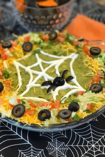 Halloween Taco Dip